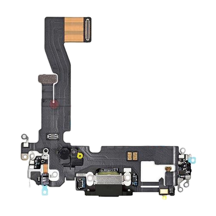 Charging Port Flex Cable iPhone 12 (Black) Original