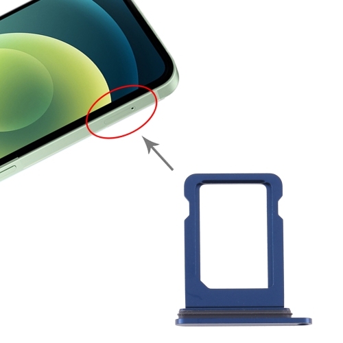 SIM Card Tray for iPhone 12 Mini (Blue)