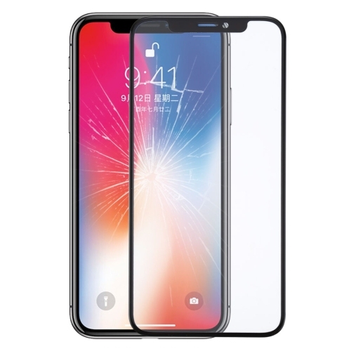 OUTER GLASS LCD iPhone X complete with frame + OCA Black