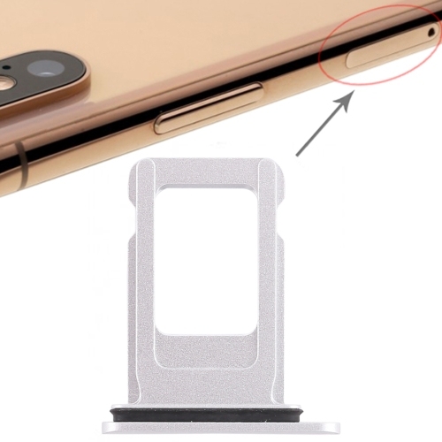 SIM Card Tray iPhone XR (Single SIM Card) (White)