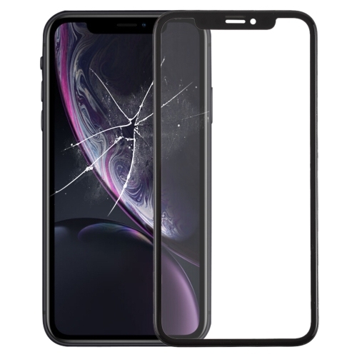 OUTER GLASS LCD iPhone XR complete with frame + OCA Black