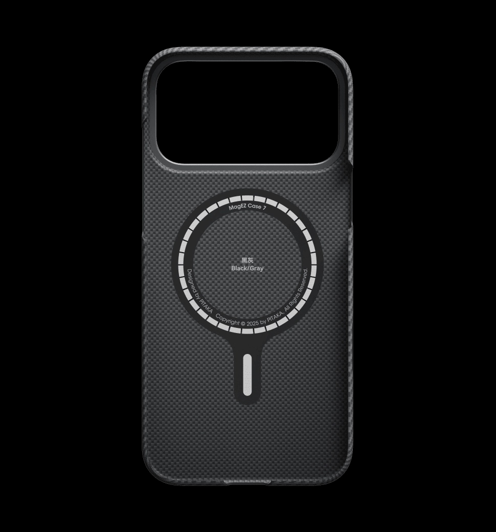 Pitaka Ultra-Slim Case for  iPhone 17 Pro Black