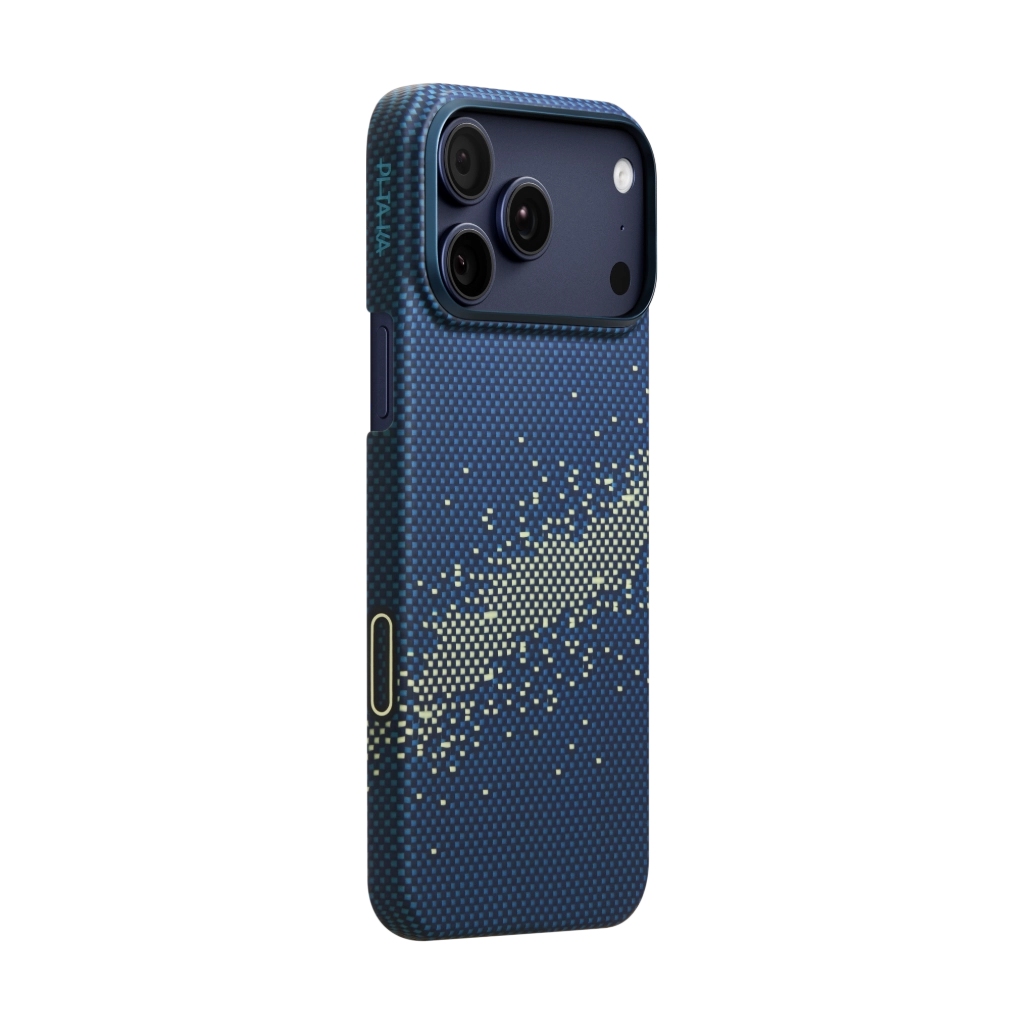 PITAKA Ultra-Slim Case for  iPhone 17 Pro Max Milky way galaxy