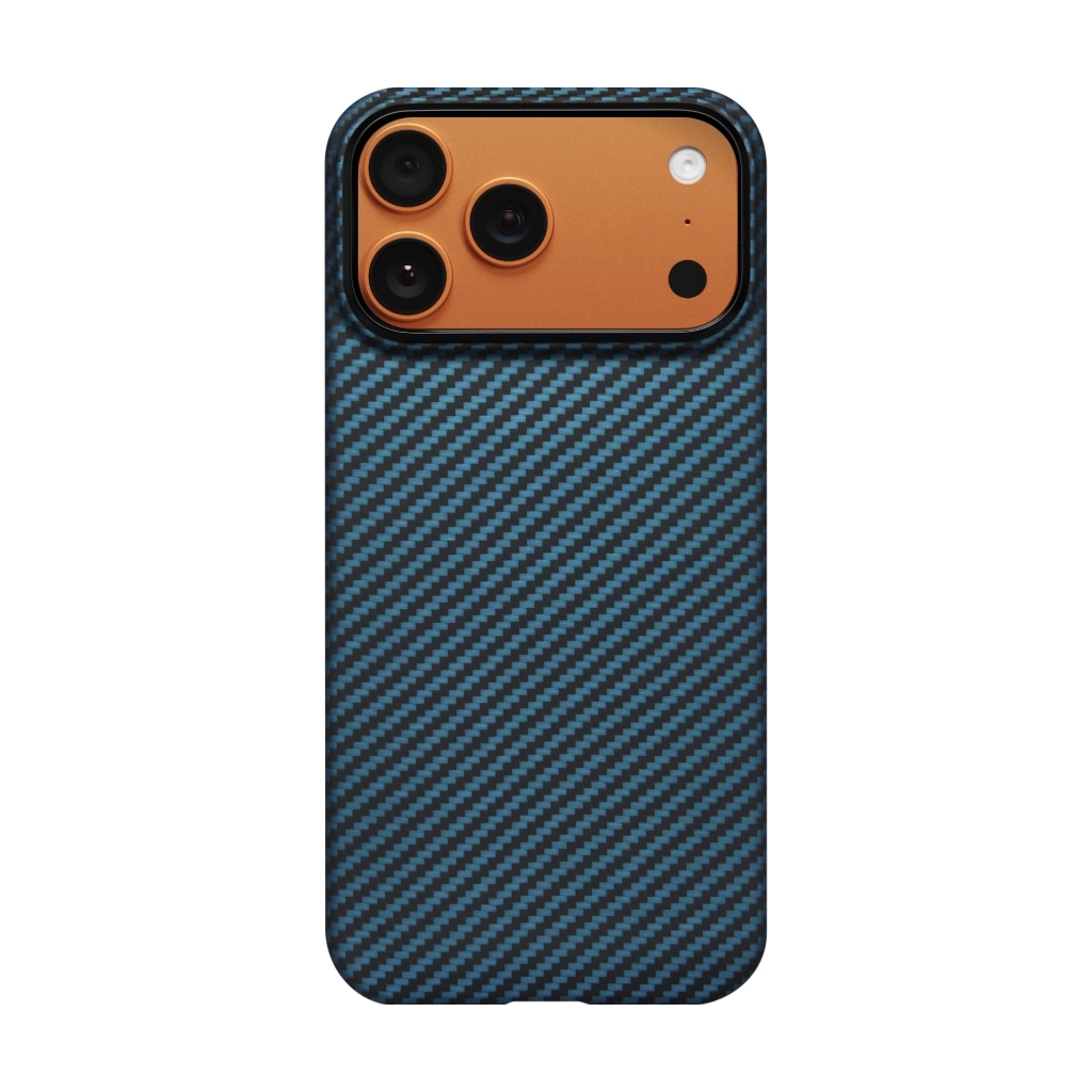 PITAKA Ultra-Slim Case for  iPhone 17 Pro Black/Blue