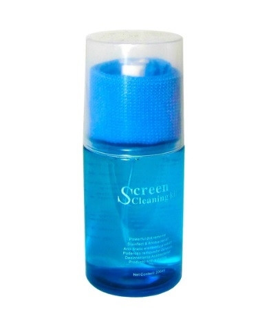 Спрей для чистки ЖК дисплеев  с микрофиброй  Lcd Screen Cleaner 200 ml с микрофиброй