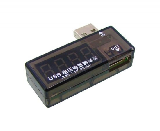USB Charger Doctor AIDA A-3333 для измерения напряжения и тока при зарядке мобильного устройства