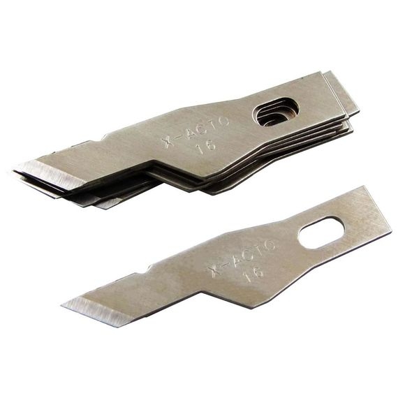 Лезвия скальпеля X-Acto №16 для ручек с цангой, 10 шт