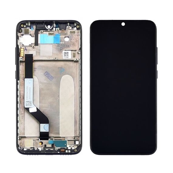 LCD XIAOMI REDMI NOTE 7 / NOTE 7 PRO BLACK WITH FRAME AAA