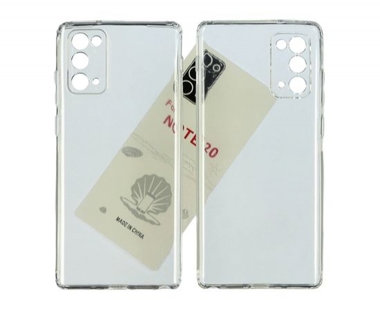 Чехол силиконовый KST для Samsung N980 Note 20 Прозрачный