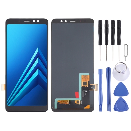 LCD SAMSUNG A8 PLUS / A730 BLACK OLED