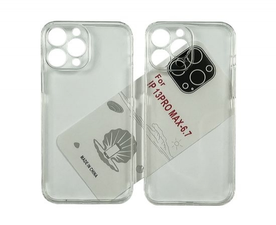 Чехол силиконовый KST для Apple iPhone 13 Pro Max прозрачный