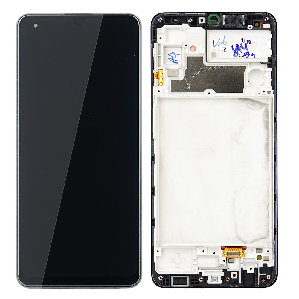 LCD SAMSUNG M32 / M325 BLACK WITH FRAME OLED