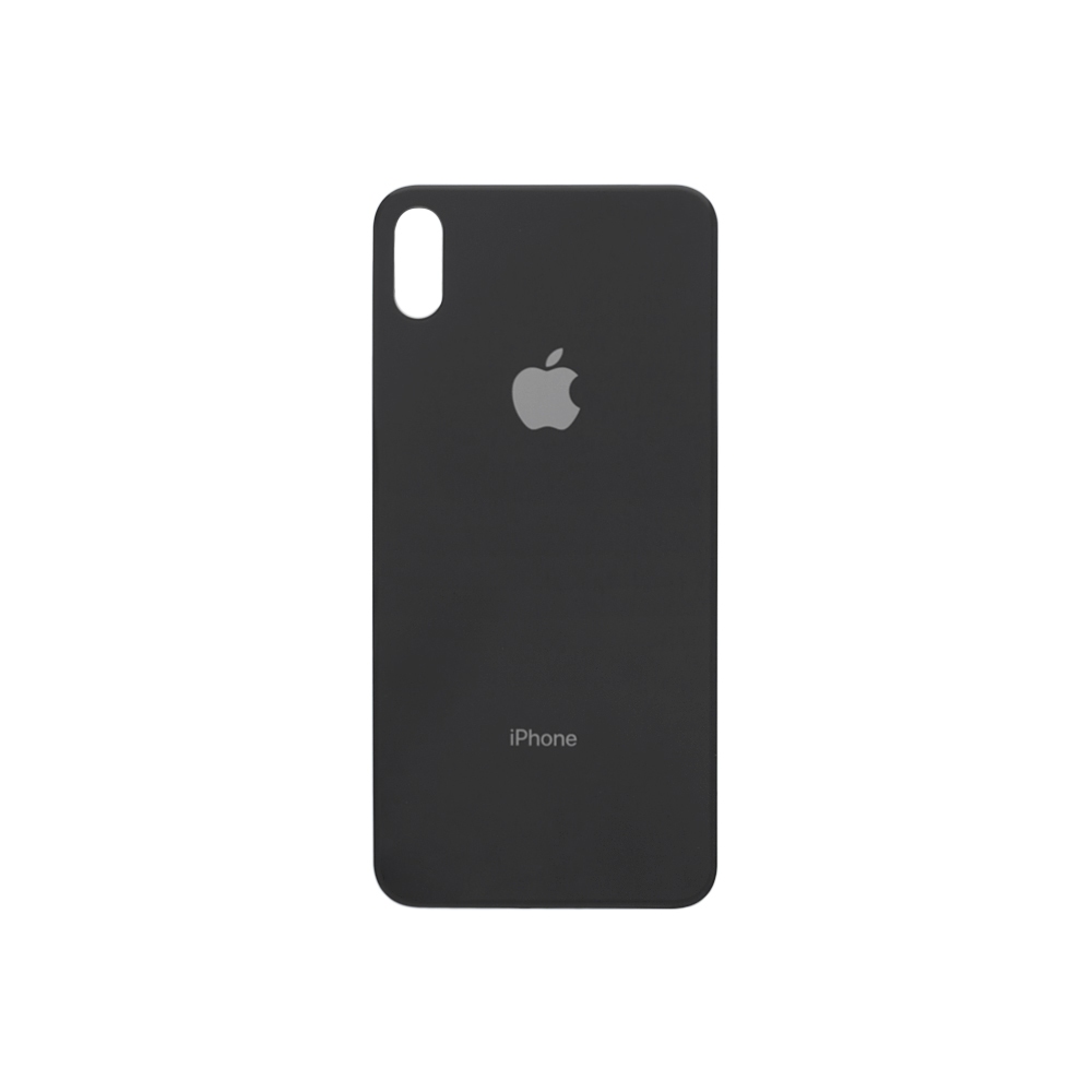 BATTERY COVER iPhone XS Max (Space Gray) (Large Camera Hole)