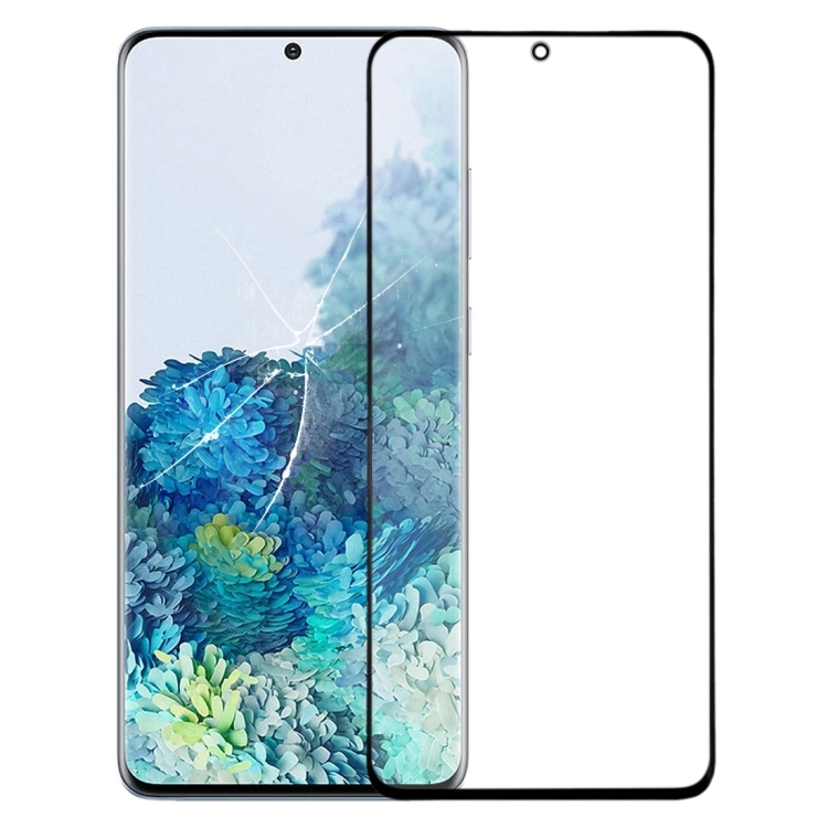 OUTER GLASS LCD SAMSUNG S22 / S901 BLACK WITH OCA