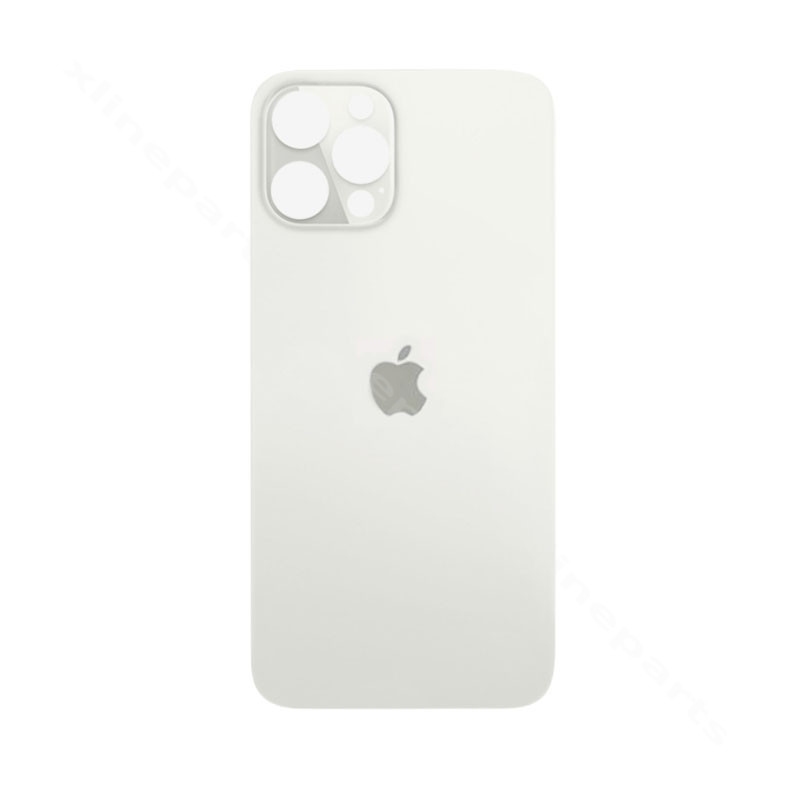 BATTERY COVER iPhone 12 Pro Max (Silver) (Large Camera Hole) Original