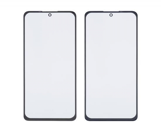 OUTER GLASS LCD XIAOMI NOTE 11 PRO / 11 PRO PLUS (5G) BLACK WITH OCA