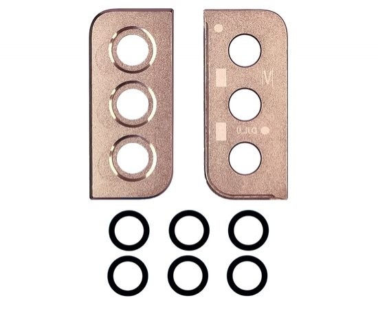 BACK CAMERA LENS SAMSUNG S21 Plus / G966 (3 Pcs / Set ) (Pink) Frame