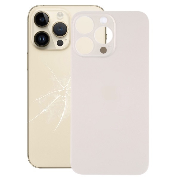BATTERY COVER iPhone 14 Pro (Gold) (Large Camera Hole)