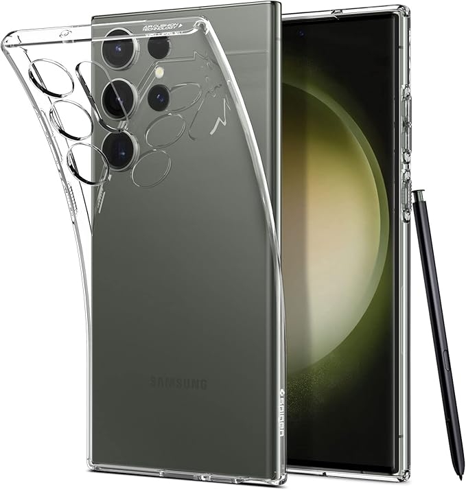 Чехол силиконовый KST для Samsung S918B S23 Ultra 5G (6,8') (163,4 x 78,1 x 8,9 мм) прозрачный