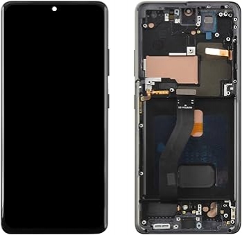LCD SAMSUNG S21 ULTRA 5G / G998 BLACK WITH FRAME OLED