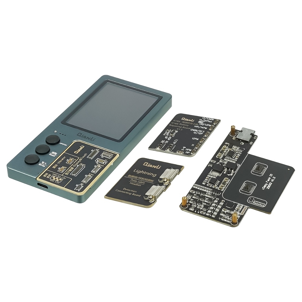 Программатор QianLi iCopy Plus 2.2+ 4in1 Lcd iP 7-11 PM, АКБ iP 6 Plus -14 PM, Face ID X-14PM
