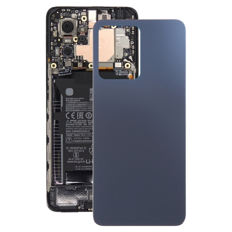 BATTERY COVER XIAOMI Redmi 12 4G (Black)