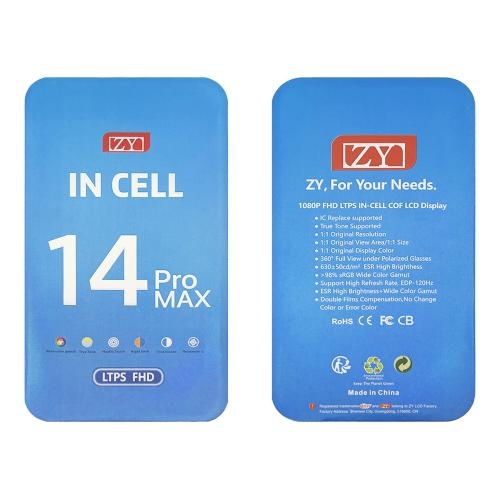 LCD IPHONE 14 PRO MAX BLACK ZY-IN CELL FHD