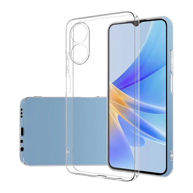 Чехол силиконовый KST для Oppo A17 4G прозрачный
