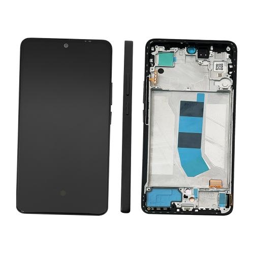 LCD XIAOMI REDMI NOTE 13 (4G) BLACK WITH FRAME IPS
