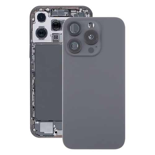 BATTERY COVER iPhone 16 Pro Max (Black Titanium) Camera Lens and Magsafe Ring