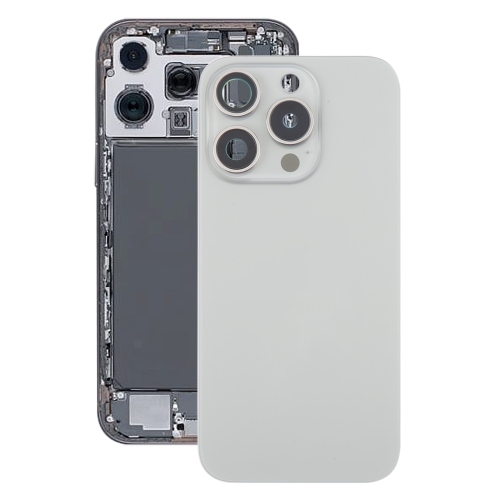 BATTERY COVER iPhone 16 Pro (Natural Titanium) Camera Lens and Magsafe Ring