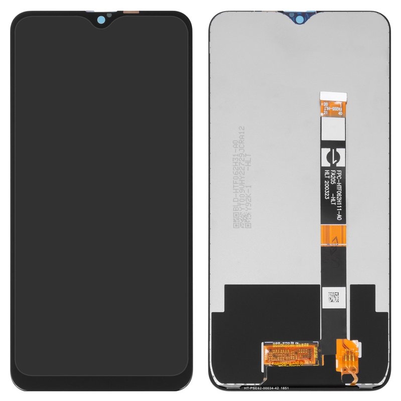 LCD OPPO A12 / AX7 / A7 / A5S (4G) (2019) BLACK Original (Service packing)