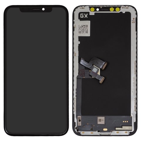 LCD IPHONE X BLACK (GX) (Copy No Packing)