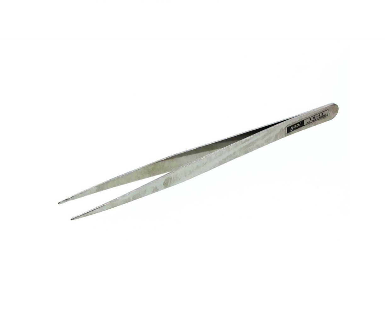 Пинцет прямой GOOT TS-11
