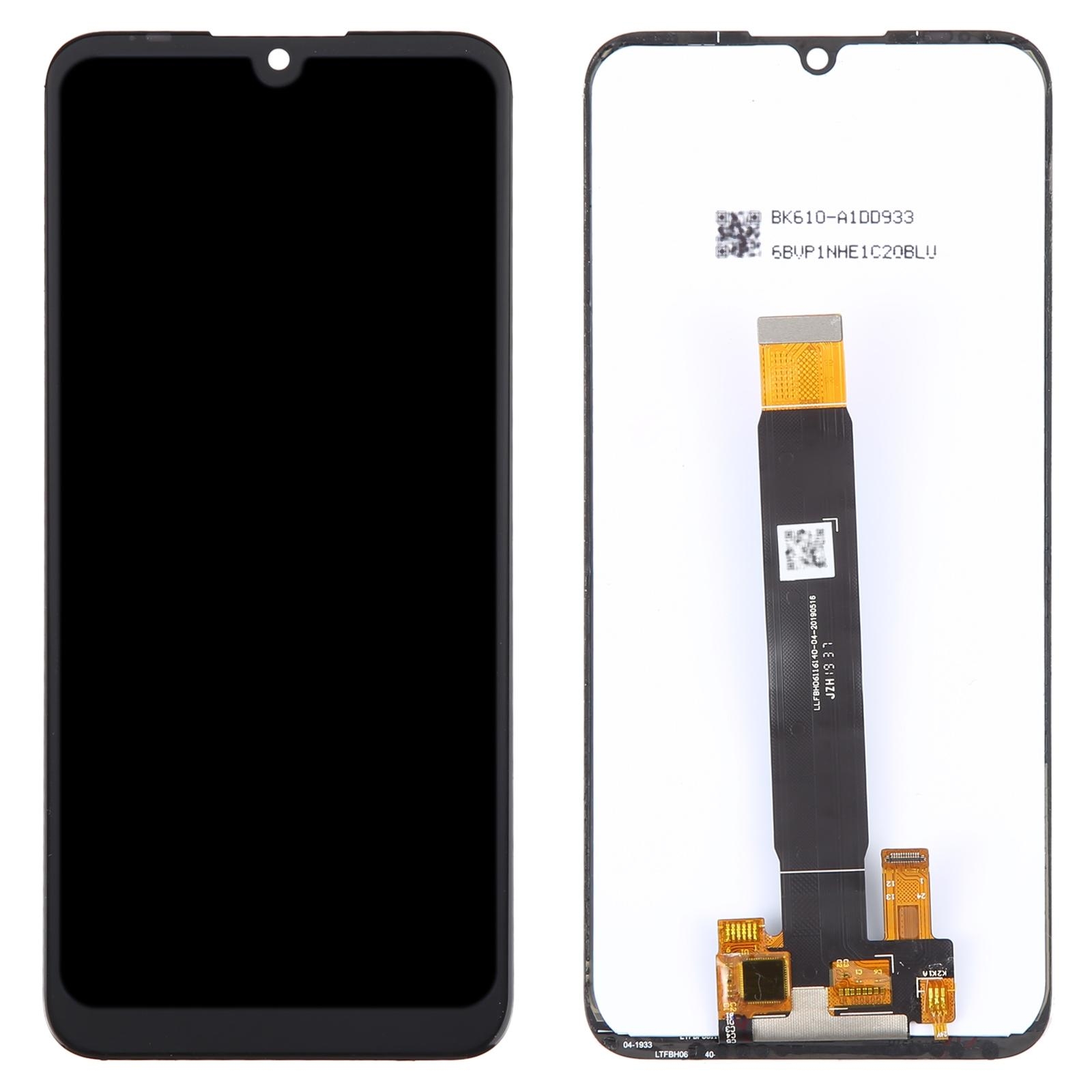 LCD MOTOROLA MOTO E6 PLUS BLACK Original (Service packing)