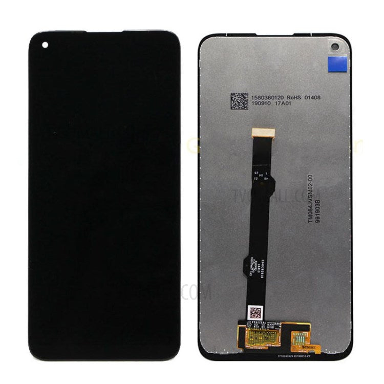 LCD MOTOROLA MOTO G8 (2020) BLACK Original (Service packing)