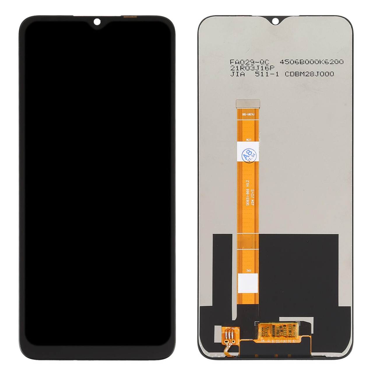 LCD OPPO A15 / A15S / A16K (2020) BLACK Original (Service packing)