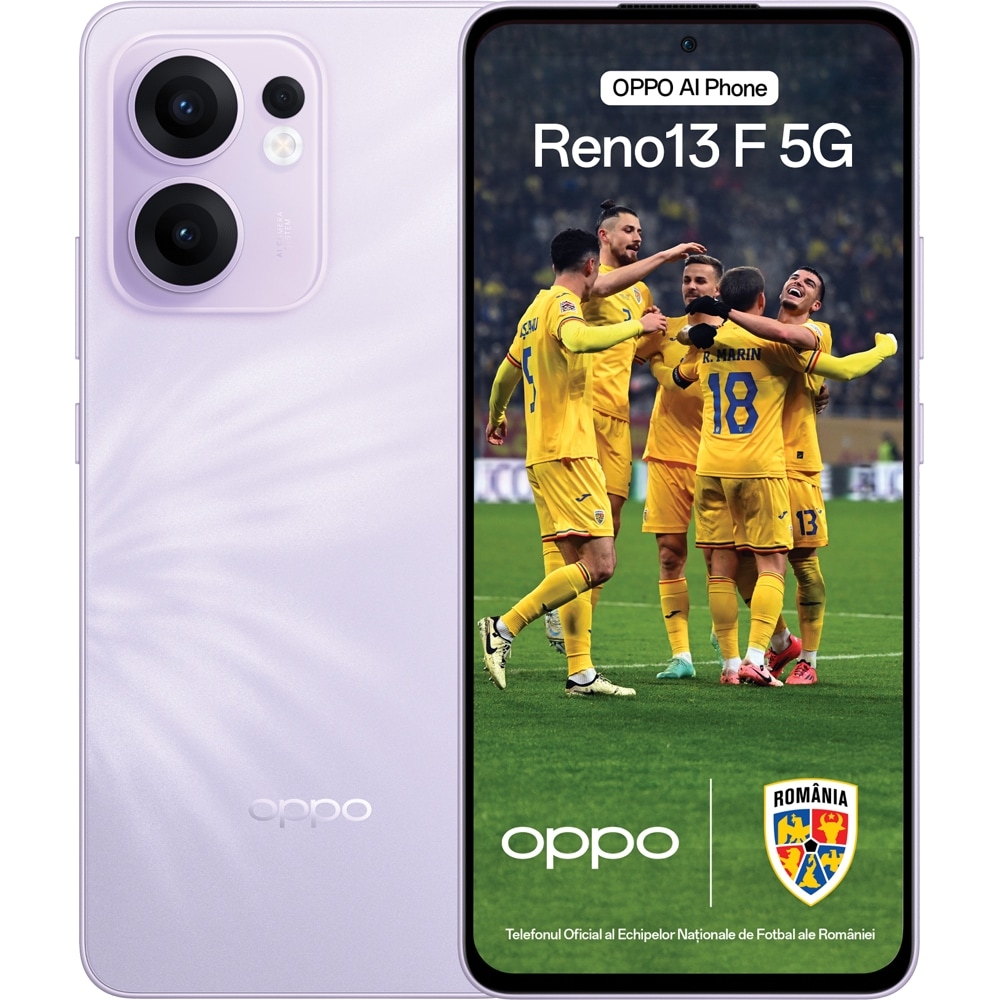 OPPO Reno13 F 5G, 256GB, 8GB RAM, Dual SIM, Plume Purple