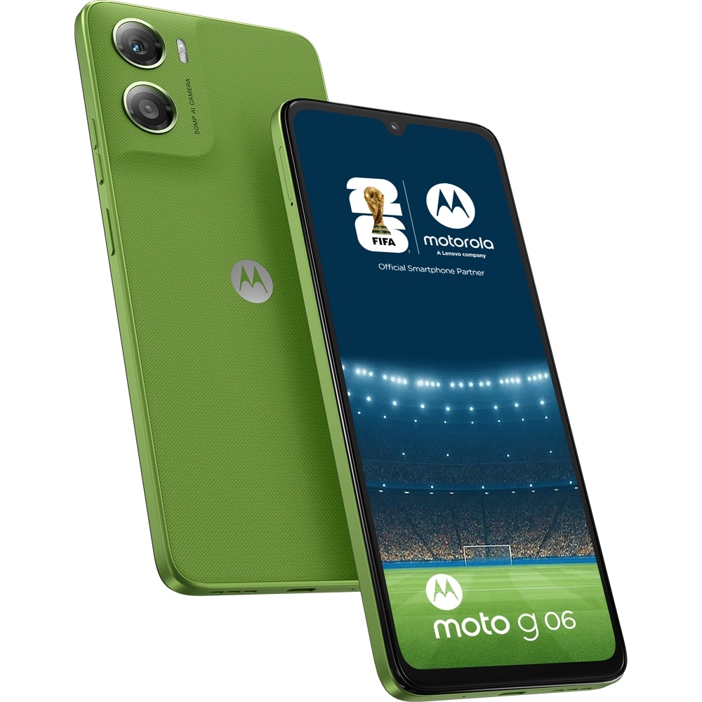MOTOROLA G06, 256GB, 4GB RAM, Dual SIM, Tendril Green