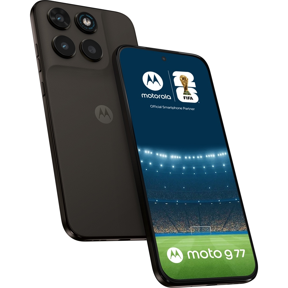 MOTOROLA G77, 256GB, 8GB RAM, Dual SIM, Black Olive