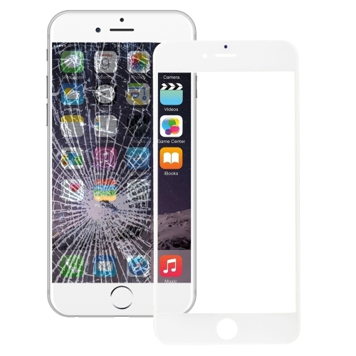 OUTER GLASS LCD iPhone 7 Plus complete with frame + OCA White