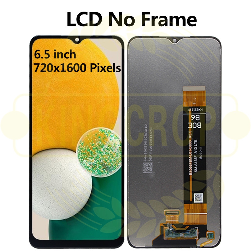 LCD SAMSUNG A13 4G / A135 / A137 BLACK Original (Service packing)