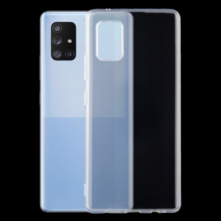 Samsung A71 5G 0.5mm Ultra-Thin Transparent TPU Protective Husa (Transparent)
