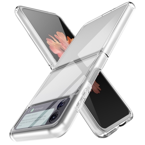 Samsung Galaxy Z Carte4 All-inclusive Clear Crystal PC +TPU Shockproof Phone Husa (Transparent)