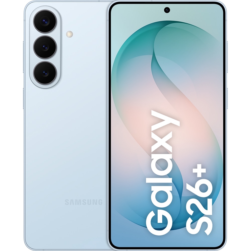 SAMSUNG Galaxy S26+ 5G, 256GB, 12GB RAM, Dual SIM, Sky Blue