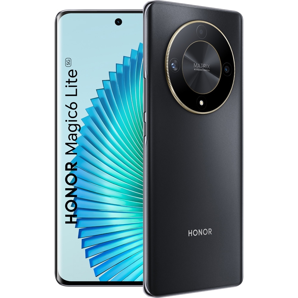 HONOR Magic6 Lite 5G, 256GB, 8GB RAM, Dual SIM, Midnight Black