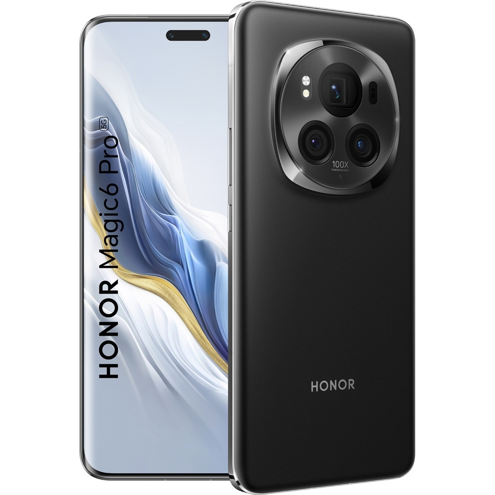 HONOR Magic6 Pro 5G, 512GB, 12GB RAM, Dual SIM, Black