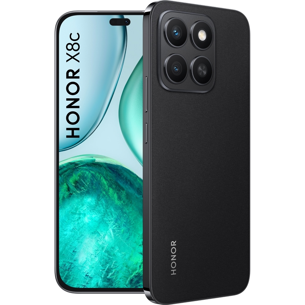 HONOR X8c, 256GB, 8GB RAM, Dual SIM, Midnight Black