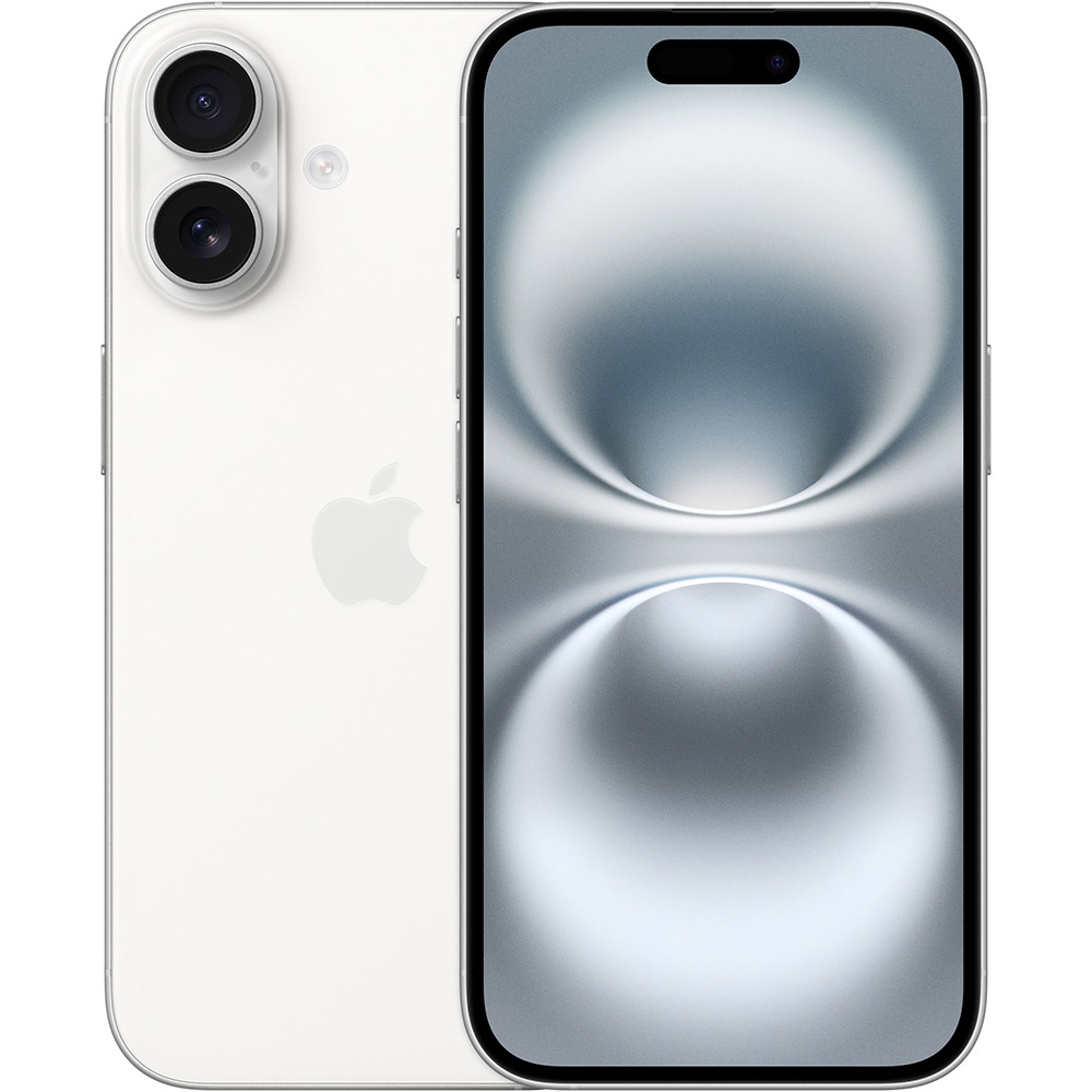 APPLE iPhone 16 5G, 128GB, White