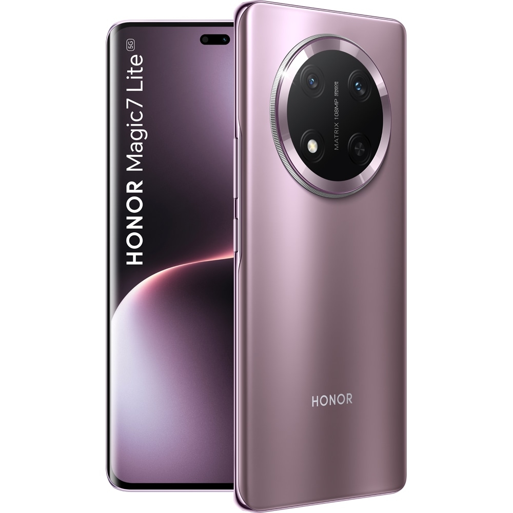 HONOR Magic 7 Lite, 256GB, 8GB RAM, Dual SIM, Titanium Purple